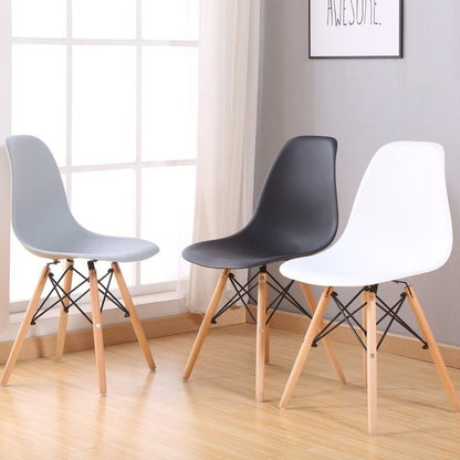 Internet Celebrity Back Chair Nordic Leisure Solid Wood Home Dining Chair Personality Negotiation Desk Chair
